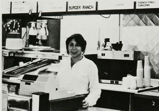 Burger Ranch - Holt High School Yearbook Ad From 1982 (newer photo)